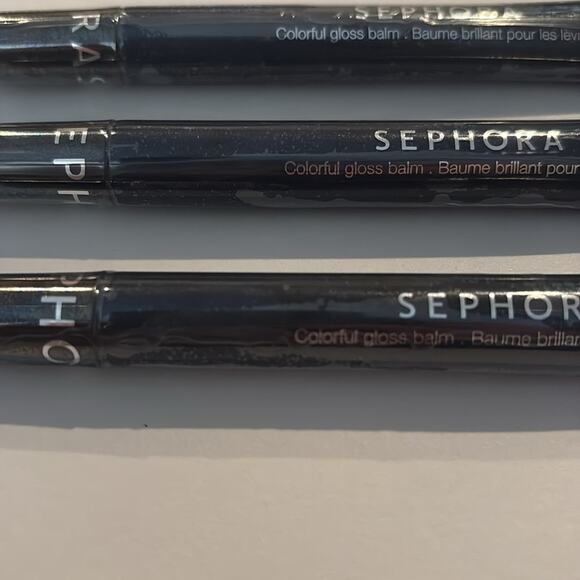 NWT 3 Sephora colorful glass balm in silk pony - Picture 3 of 5